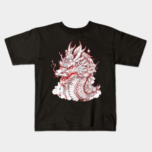 Red dragon Kids T-Shirt